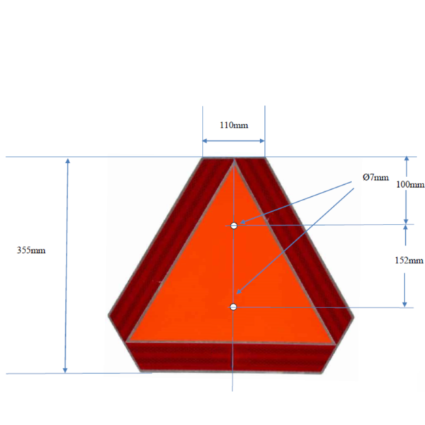 Triangle véhicule lent 011708 – Image 2