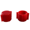 Bouchon rouge pour connectique LI® 8C F M12 12102