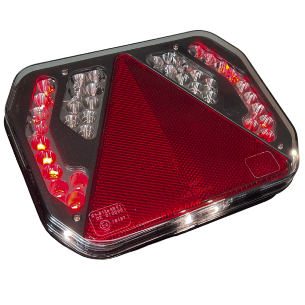 Feu arrière LED gauche 5 fonctions doublées (Triangle) - connecteurs LI® 520056 – Image 9