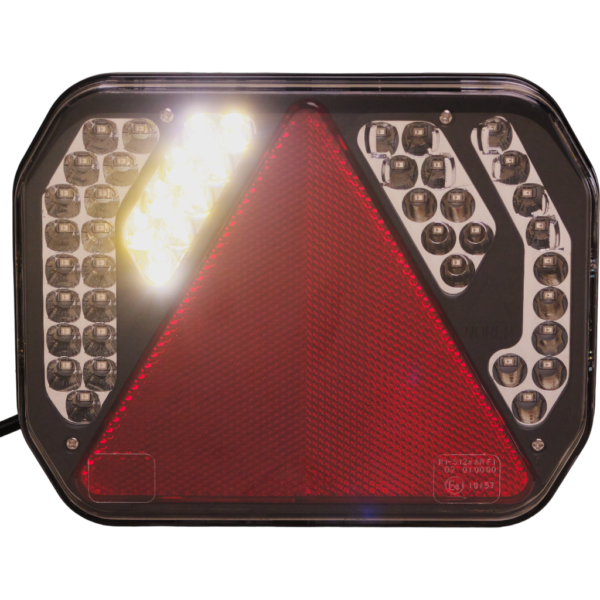 Feu arrière LED droit 7 fonctions avec SM latéral (Triangle) - connecteurs LI® 520071SM – Image 6