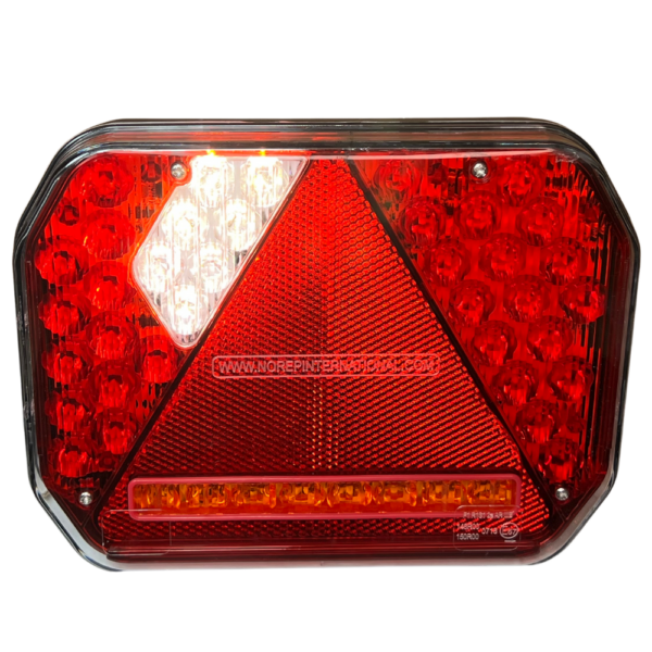 Feu LED arrière droit 7 fonctions à clignotant défilant éclaireur de plaque latéral (Triangle) - connecteurs LI® 520281 – Image 9