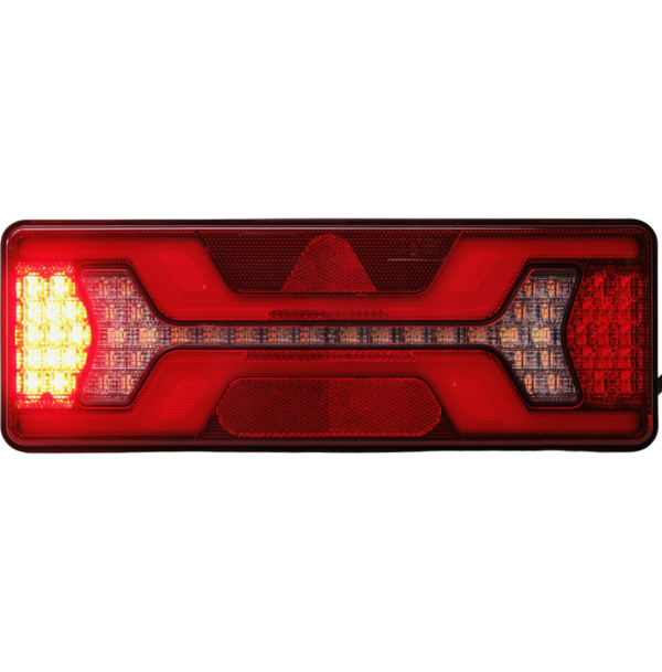 Feu LED arrière gauche large à clignotant défilant 7 fonctions éclaireur de plaque latéral (Triangle) - connecteurs LI® 530272-LI03F – Image 5