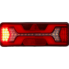 Feu LED arrière droit large à clignotant défilant 7 fonctions éclaireur de plaque latéral (Triangle) - connecteurs LI® 530273-LI03F – Image 2