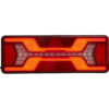 Feu LED arrière droit large à clignotant défilant 7 fonctions éclaireur de plaque latéral (Triangle) - connecteurs LI® 530273-LI03F – Image 3