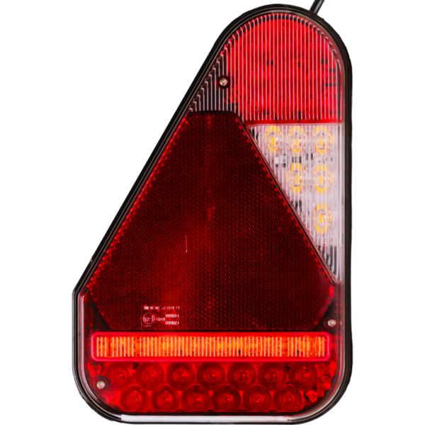 Feu LED arrière gauche vertical à clignotant défilant 6 fonctions (Triangle) - connecteurs LI® 560071