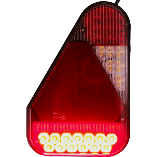 Feu LED arrière gauche vertical à clignotant défilant 7 fonctions avec SM latéral (Triangle) - connecteurs LI® 560071SM – Image 5