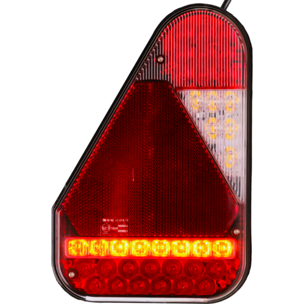 Feu LED arrière gauche vertical à clignotant défilant 7 fonctions avec SM latéral (Triangle) - connecteurs LI® 560071SM – Image 2