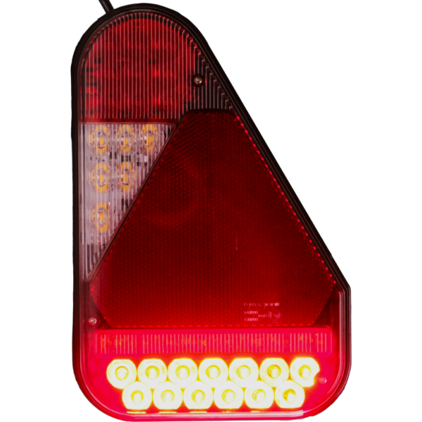 Feu LED arrière droit vertical à clignotant défilant 6 fonctions (Triangle) - connecteurs LI® 560073 – Image 5