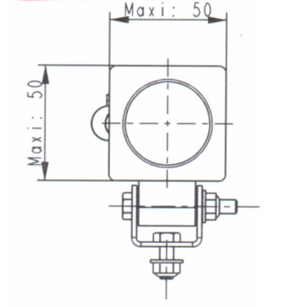 Projecteur Travail 1 LED 10W 750 lm câble et connectique LI® 570124-LI03F – Image 6