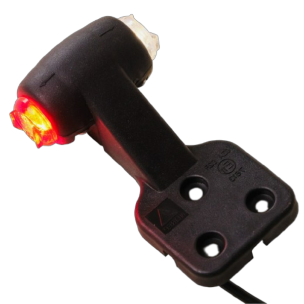 Feu de gabarit déporté compact LED bicolore gauche câble et connectique LI® 573124L – Image 5