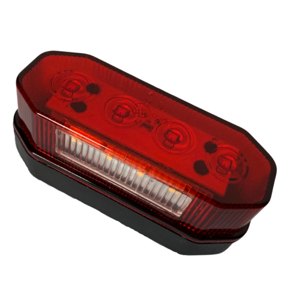 Éclaireur de plaque avec veilleuse rouge LED - connectique LI® 574024 – Image 4