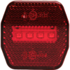 Feu de position arrière rouge LED octogonal - connectique LI® 575024