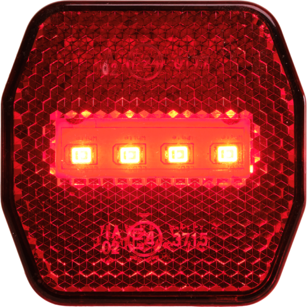 Feu de position arrière rouge LED octogonal - connectique LI® 575024 – Image 2