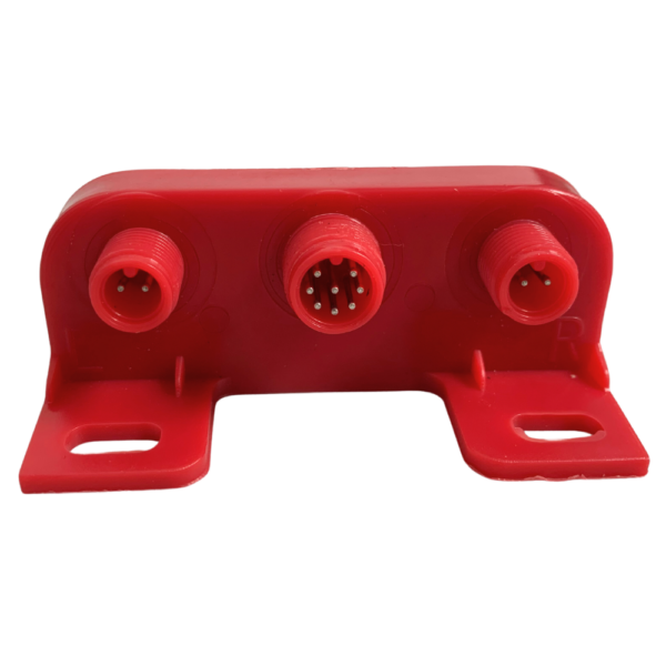 Platine de connexion avec clignotement des feux de position - connectique LI® femelle 2x8C (M12) et 4x2C (M10) 592842SM