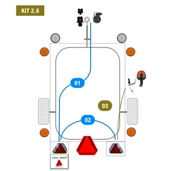 Kit 2.8 - Tonne à eau citerne