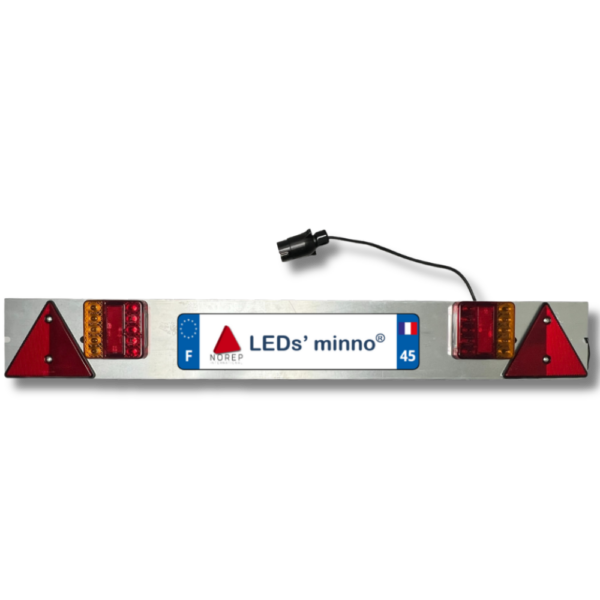 Rampe LED 1m C00.P7 câble alimentation 4m prise 7 broches ISO 1724