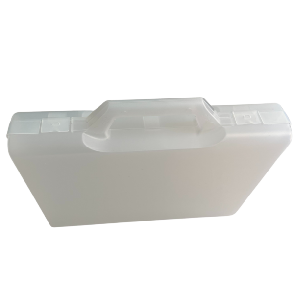 Valise transparente en plastique A4 320X240X61 MM 170/31-T – Image 3